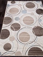 Пушистый ковер VALENCIA DELUXE D301 CREAM-BROWN