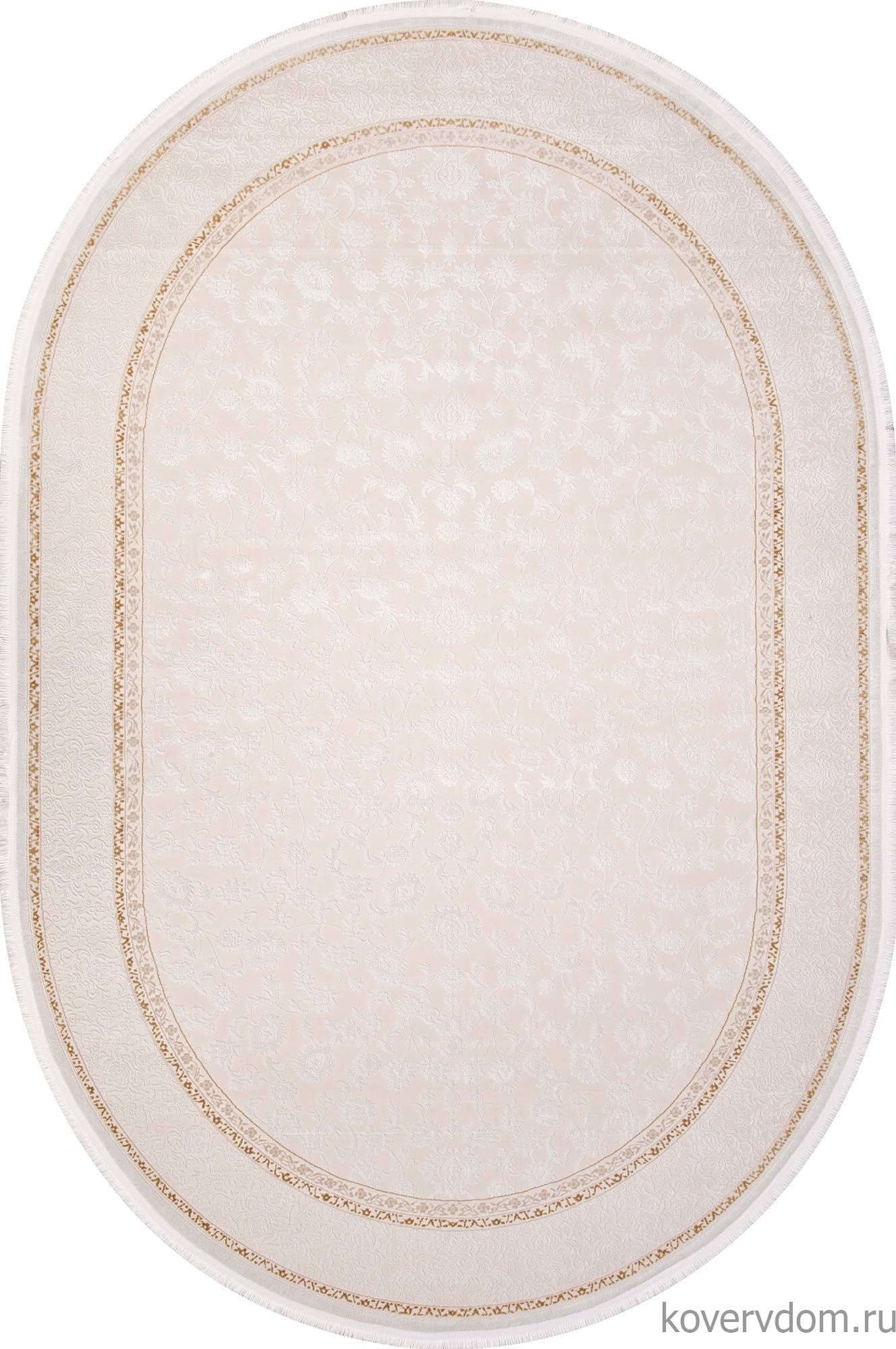 Ковер LISSABON SI040W BROWN / BROWN Овал