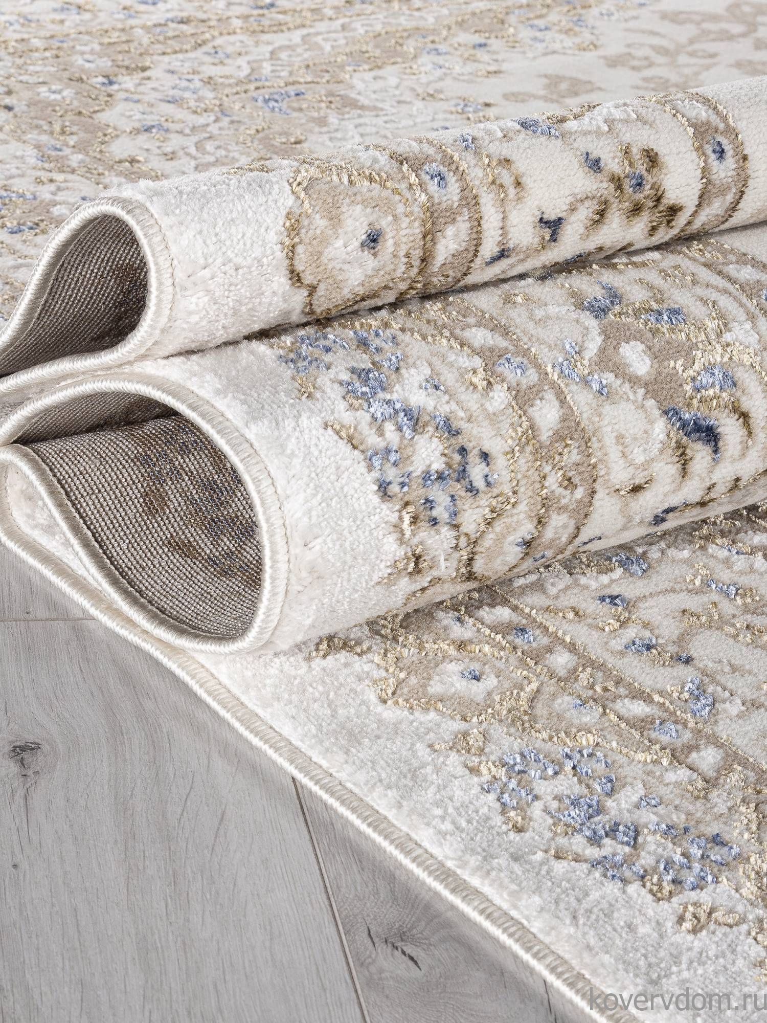 Ковер ESSA 27239A CREAM / BLUE Ковер ESSA 27239A CREAM / BLUE