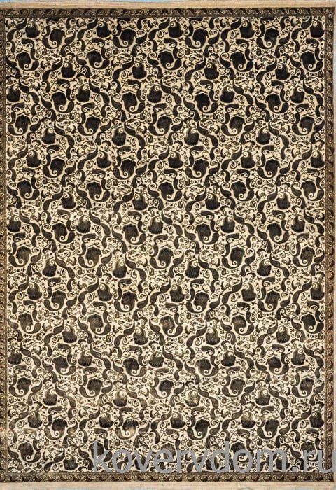 Ковер ручной работы из шелка и шерсти Silk-Wool FR-1A Ivory Ковер ручной работы из шелка и шерсти Silk-Wool FR-1A Ivory
