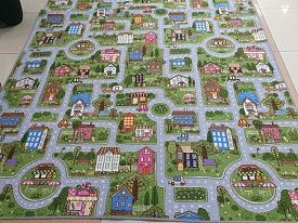 Детский ковер в коридор-палас LITTLE TOWN-A