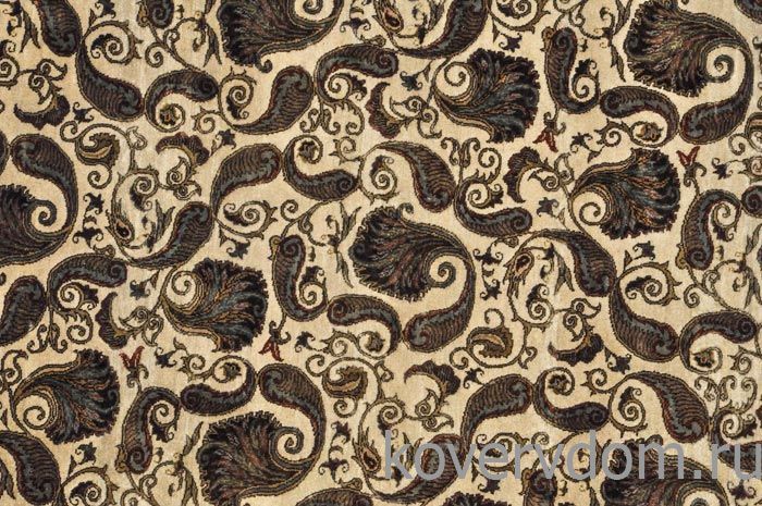 Ковер ручной работы из шелка и шерсти Silk-Wool FR-1A Ivory Ковер ручной работы из шелка и шерсти Silk-Wool FR-1A Ivory