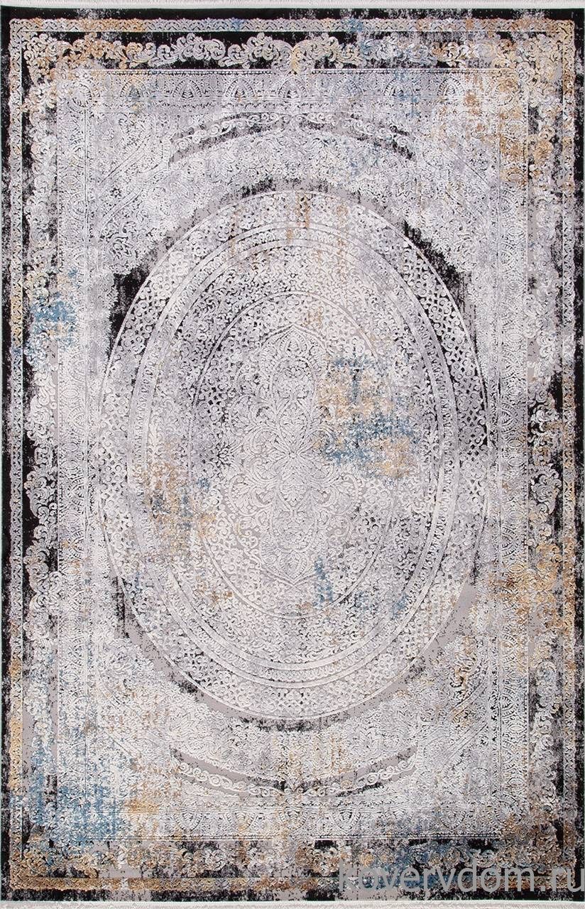 Ковер ERVA 18112 GRAY / BLACK