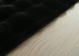 Ковровая Дорожка из искусственного меха BUBBLE PREMIUM MS2000 BLACK