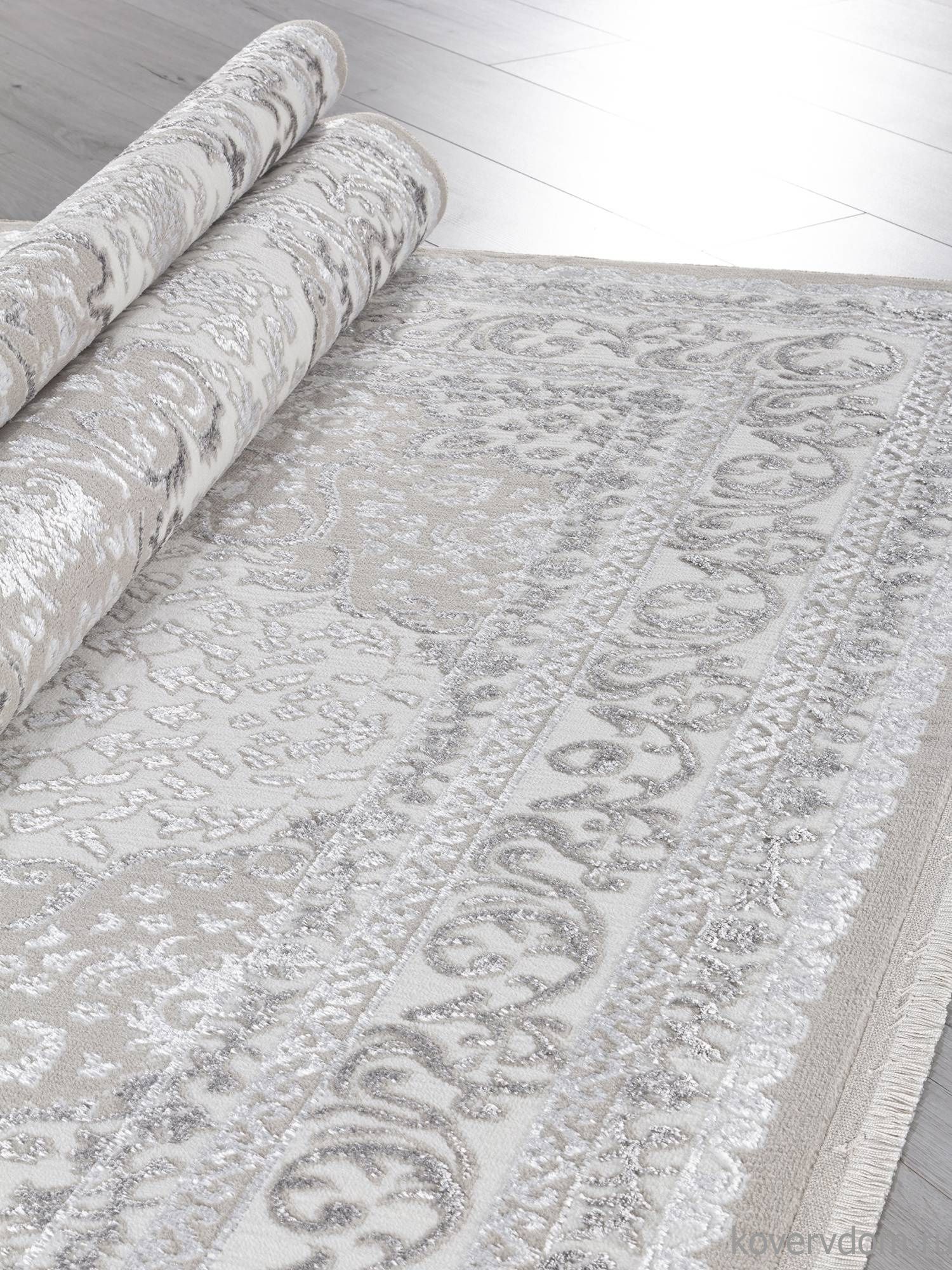Ковер EFSAN Q011A BEIGE SHRINK / GREY FDY Ковер EFSAN Q011A BEIGE SHRINK / GREY FDY