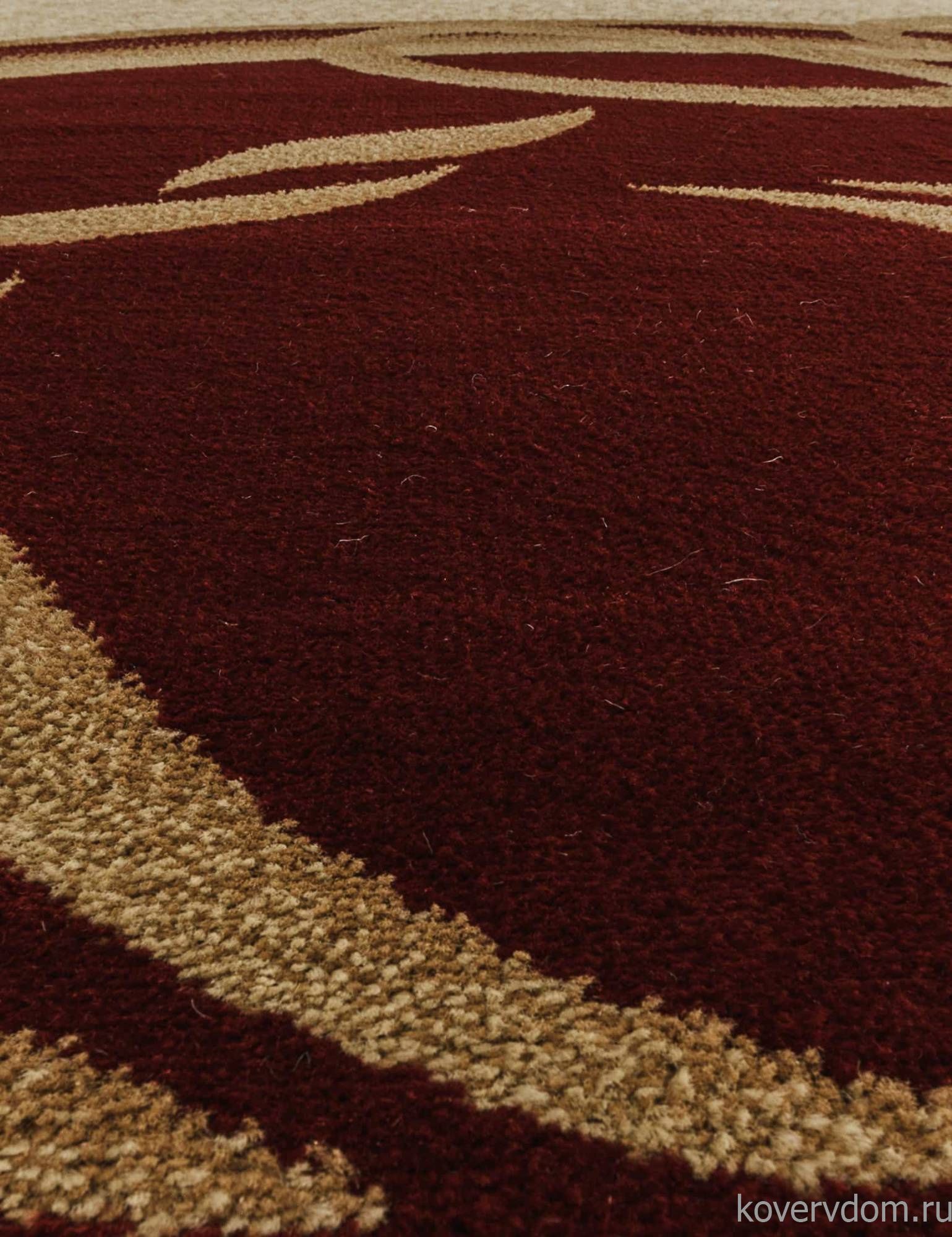 Ковер OLYMPOS a704 RED Круг