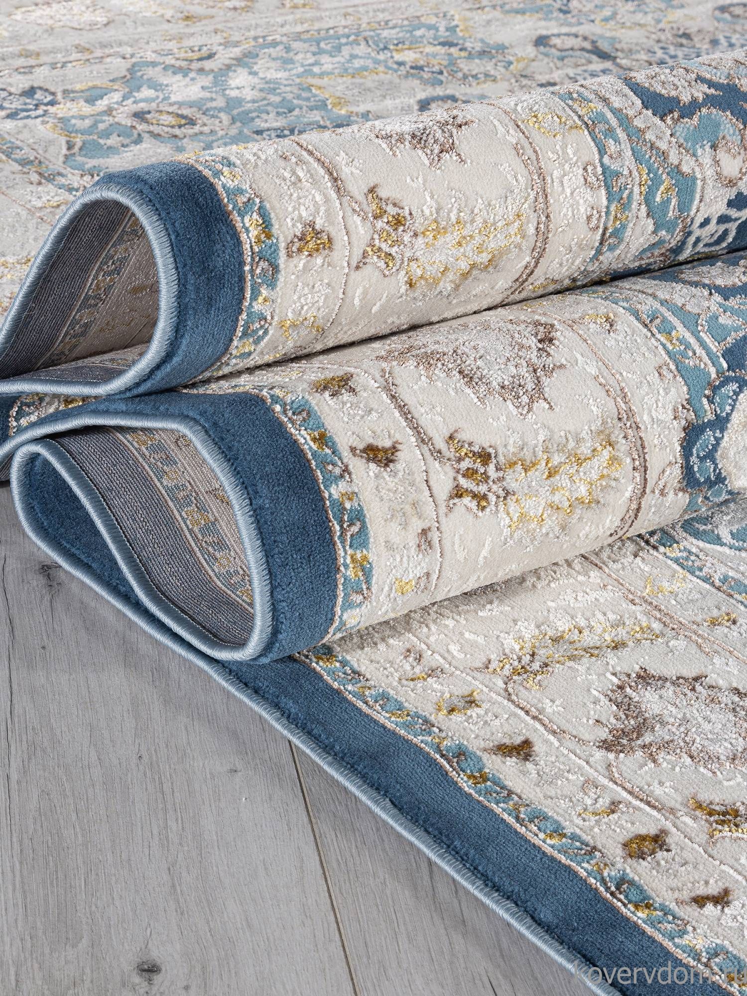 Ковер ZARINA A050B D.BLUE / CREAM Ковер ZARINA A050B D.BLUE / CREAM