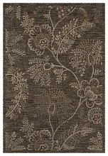 Ковер безворсовый-циновка MARCA VE69A DARK BROWN