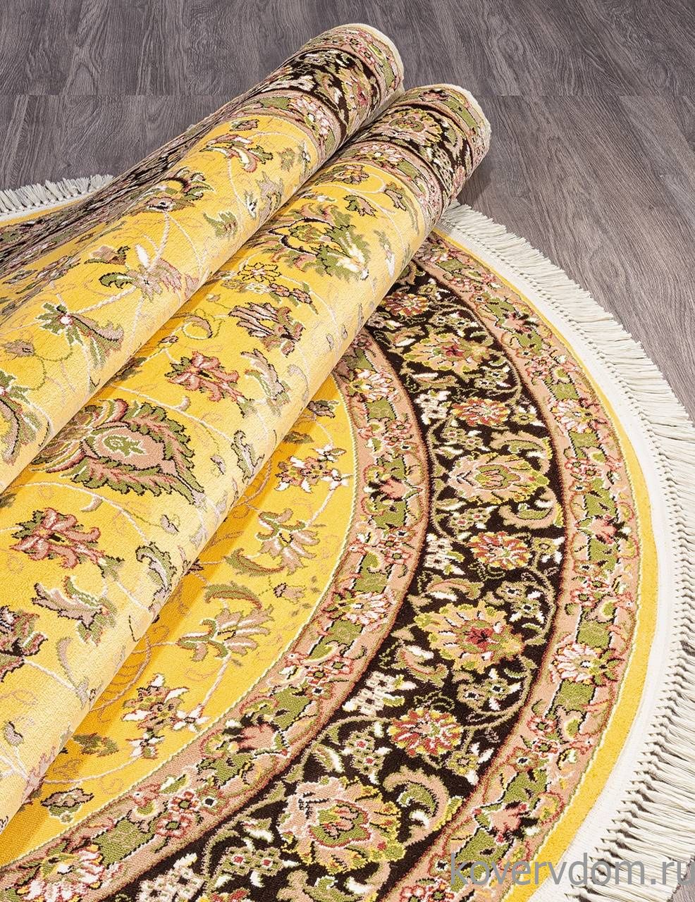 Ковер ARAVIA 5471 YELLOW Овал
