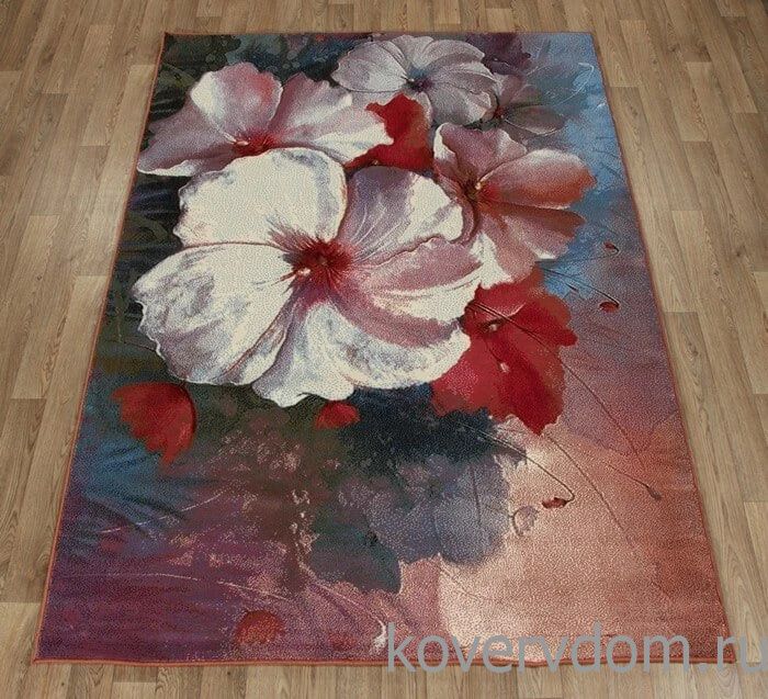 Шерстяной ковер Hunnu R Цветы 6A2362 165