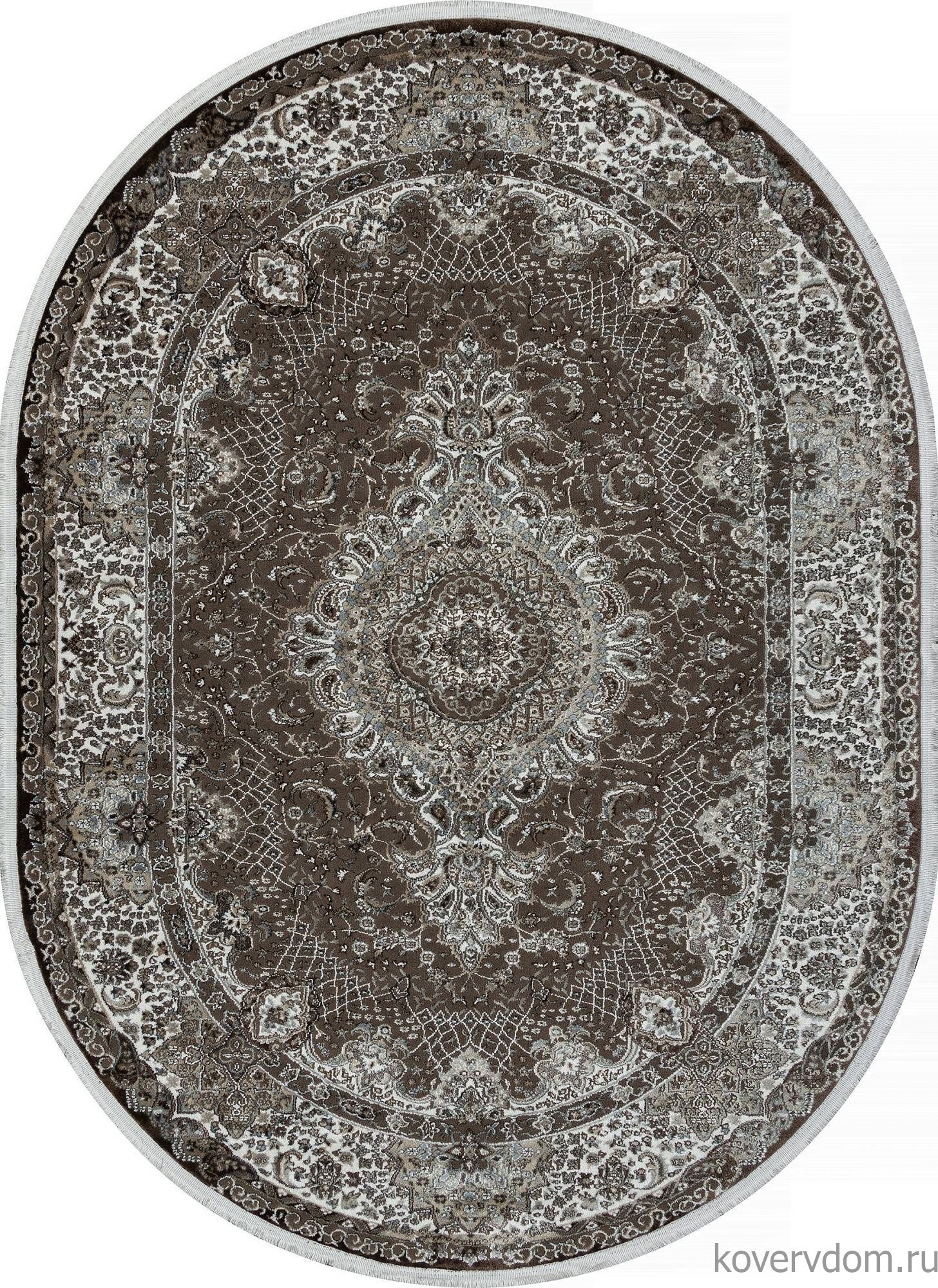 Ковер DOLCE D414 BROWN Овал Ковер DOLCE D414 BROWN Овал