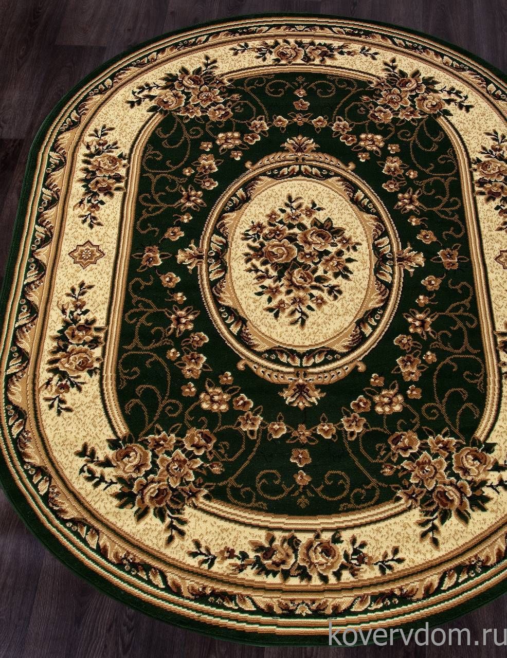 Ковер LAGUNA 5444 GREEN Овал