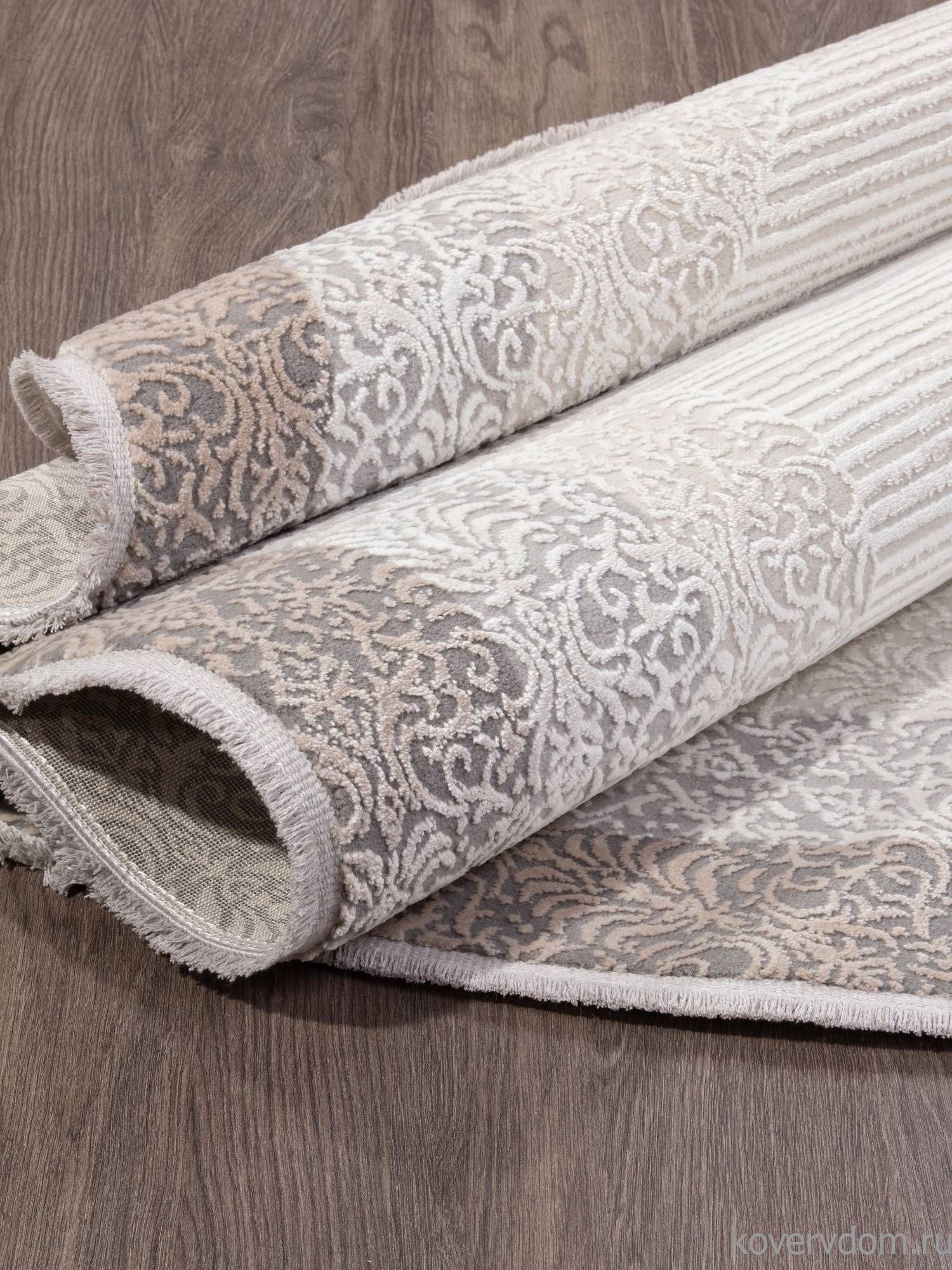 Ковер MODA 1435 ACIK GRI Овал Ковер MODA 1435 ACIK GRI Овал
