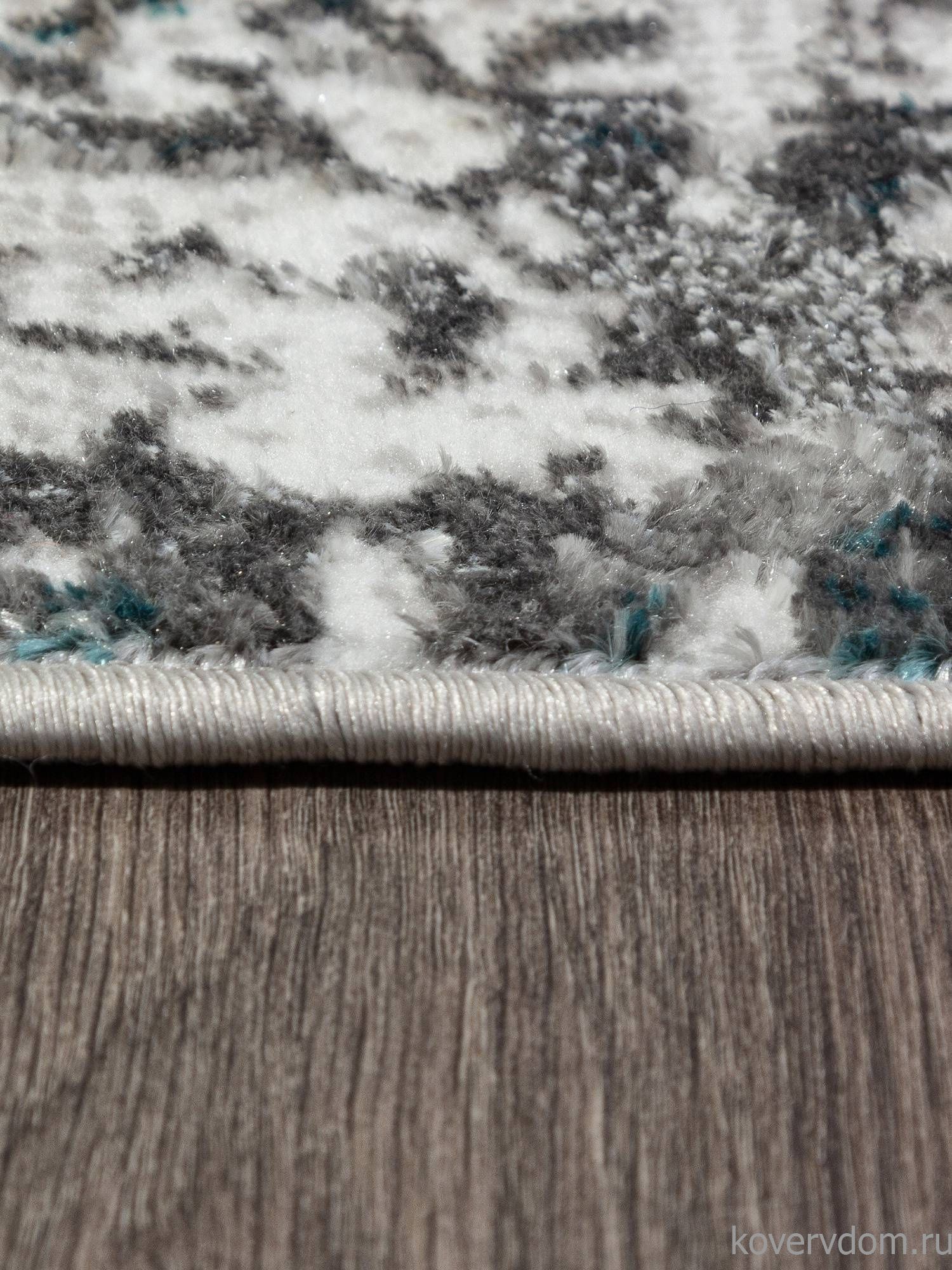 Ковер PARADIZE 00065A TURQUOISE / GREY Овал Ковер PARADIZE 00065A TURQUOISE / GREY Овал