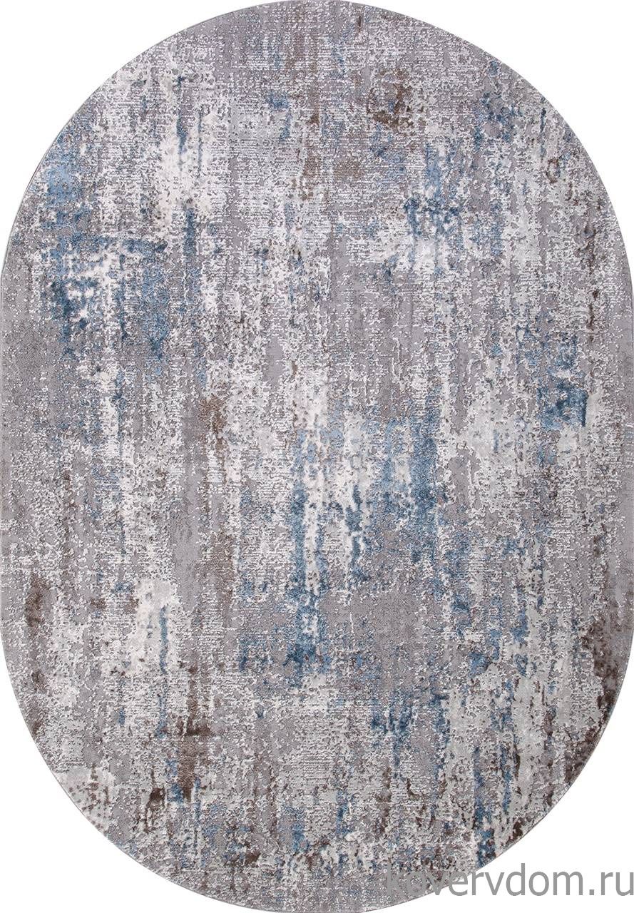 Ковер ARMINA 03856A BLUE / BLUE Овал
