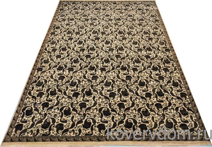 Ковер ручной работы из шелка и шерсти Silk-Wool FR-1A Ivory Ковер ручной работы из шелка и шерсти Silk-Wool FR-1A Ivory