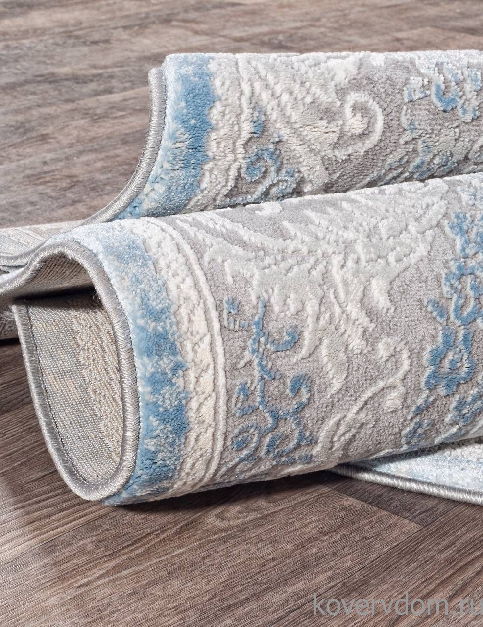 Ковер ARMINA 03880A BLUE / BLUE Овал Ковер ARMINA 03880A BLUE / BLUE Овал
