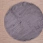 Ковер из искусственного меха Krolik 1000A T9082_GREY круг