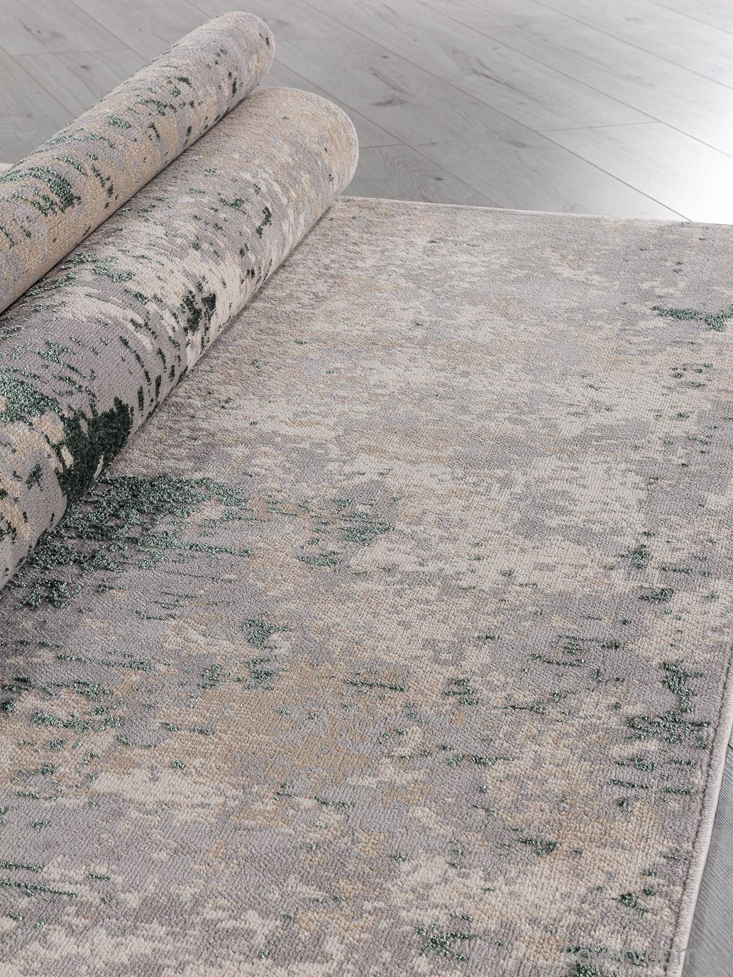 Ковер LIMAN F163 GRAY-GREEN Ковер LIMAN F163 GRAY-GREEN