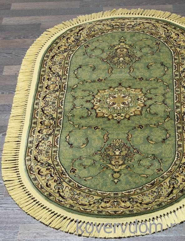 Ковер BUHARA d034 GREEN Овал Ковер BUHARA d034 GREEN Овал
