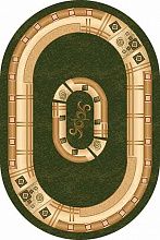 Ковер DA VINCI 5263 GREEN MP ОВАЛ