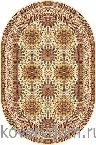 Ковер IZMIR D132 cream ОВАЛ 