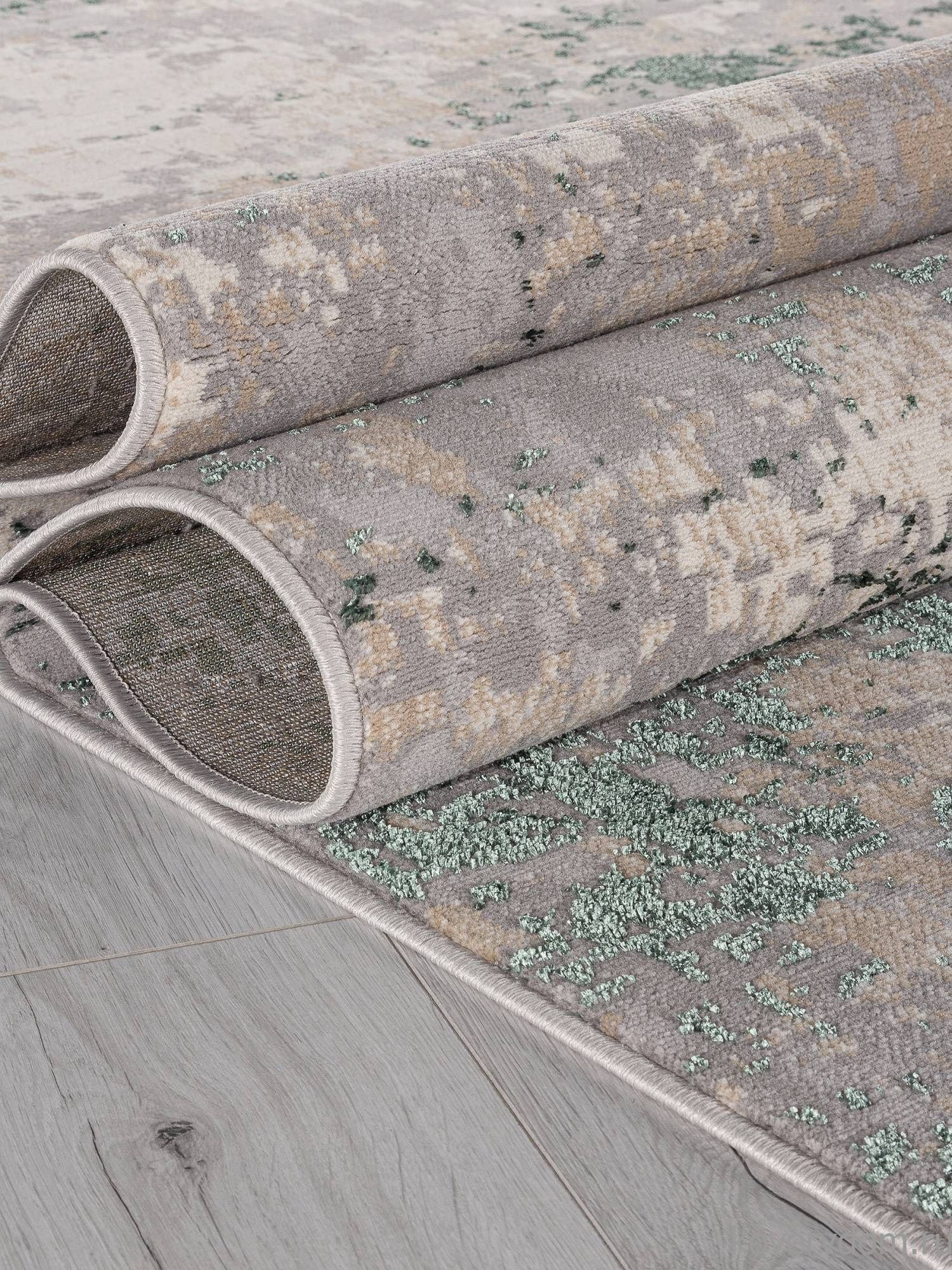 Ковер LIMAN F163 GRAY-GREEN Ковер LIMAN F163 GRAY-GREEN