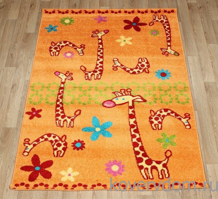 Ковер детский FUNKY Giraffe a apricot Ковер детский FUNKY Giraffe a apricot