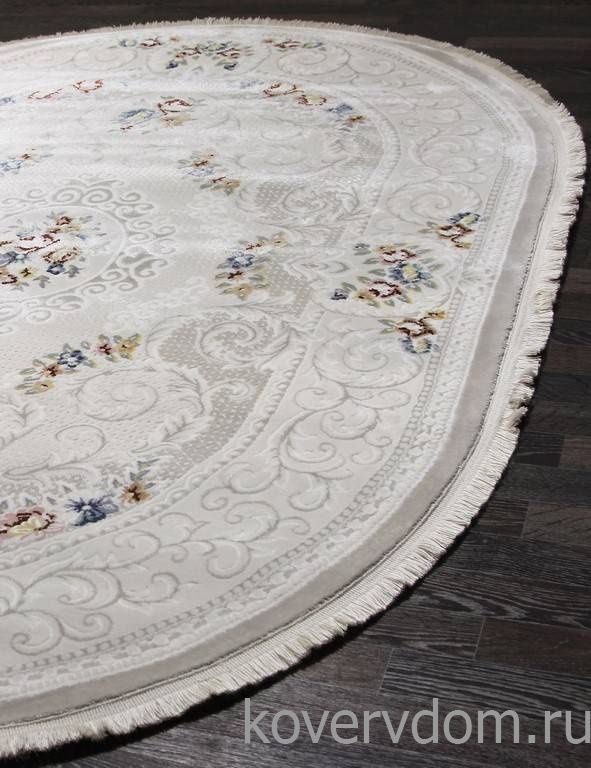 Ковер TRUVA 08325A BEIGE / BEIGE Овал Ковер TRUVA 08325A BEIGE / BEIGE Овал