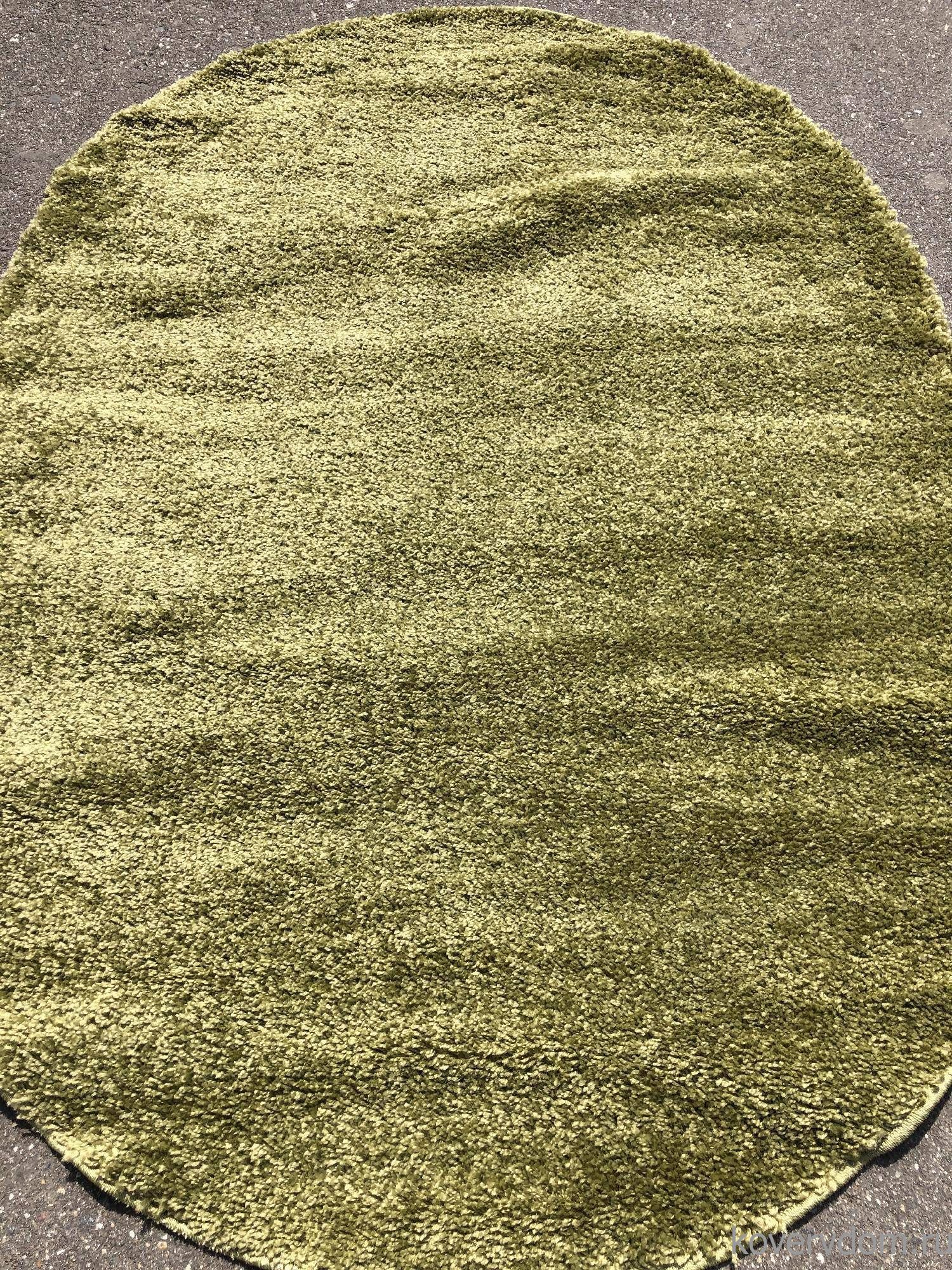 Ковер COMFORT SHAGGY 2 s600 LIGHT GREEN 2 Овал