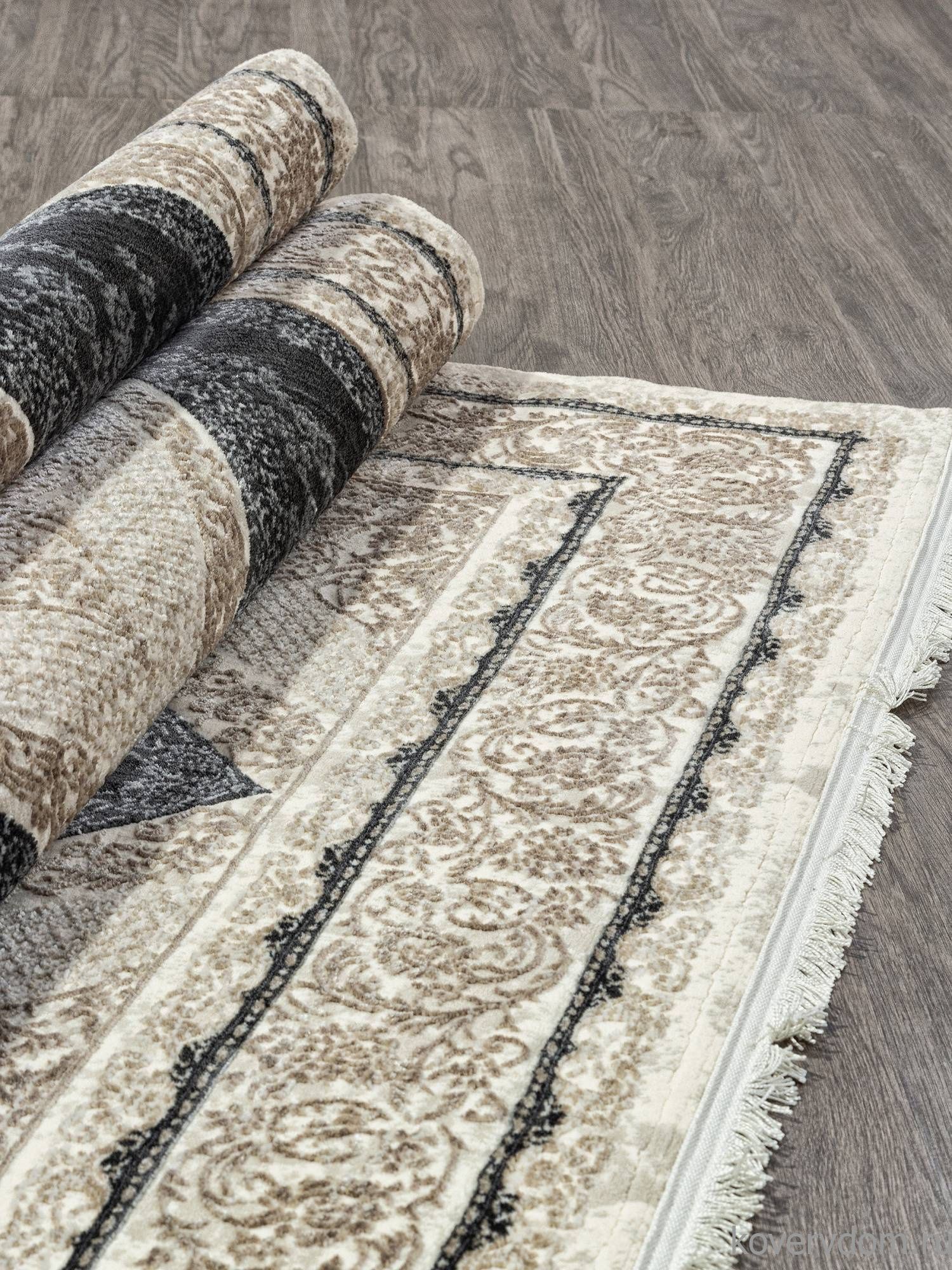 Ковер POMPEI N2136A CREAM / D.GREY Ковер POMPEI N2136A CREAM / D.GREY