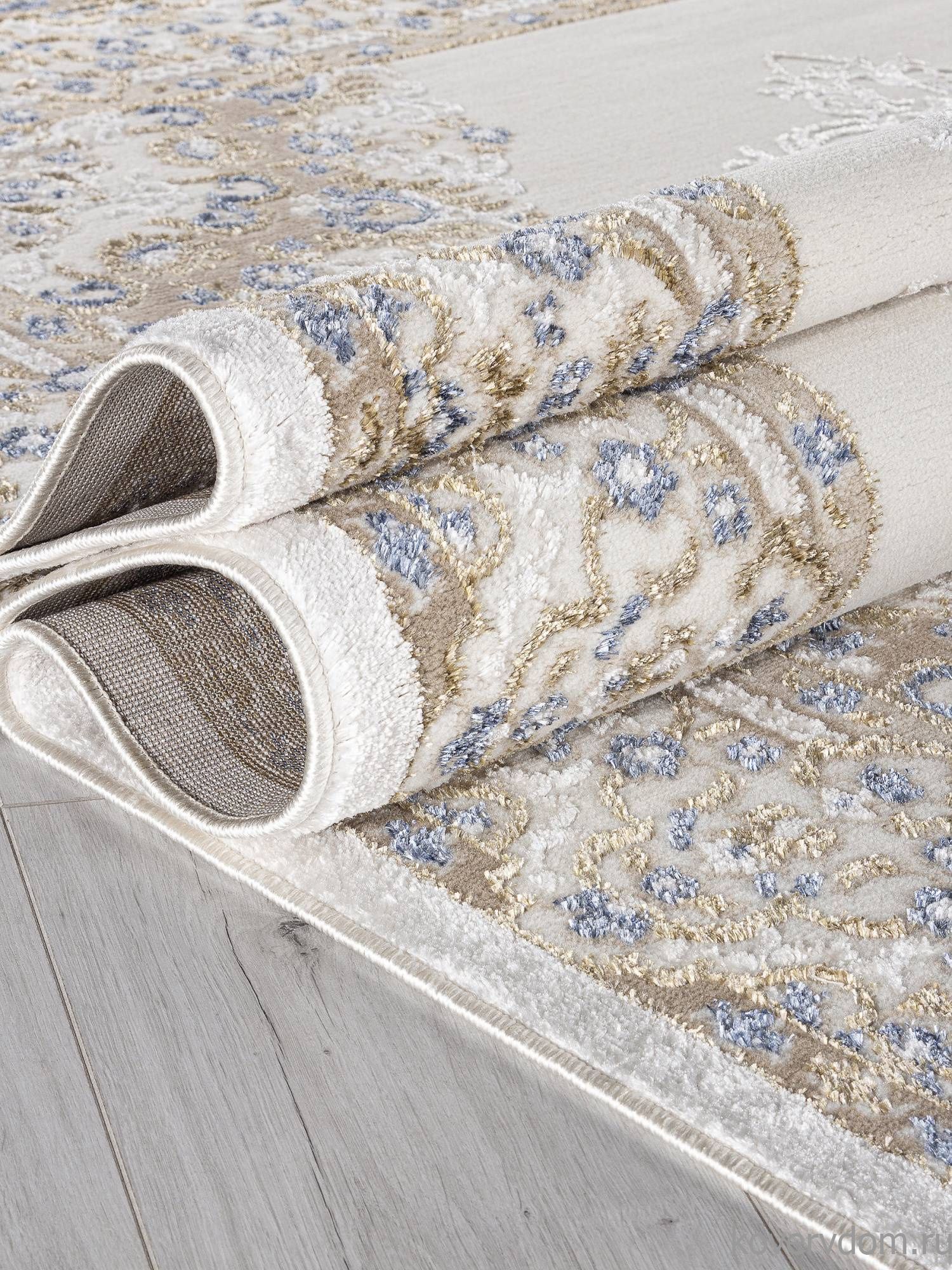 Ковер ESSA 27236A CREAM / BLUE Ковер ESSA 27236A CREAM / BLUE