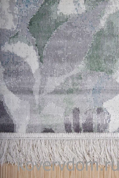 Ковер из вискозы и хлопка с цветами ROYAL PALACE 2020 R 17006 6767