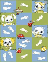 Детский развивающий ковер PTT Sorona-H PTT Sorona JOYFUL KIDS Footprints