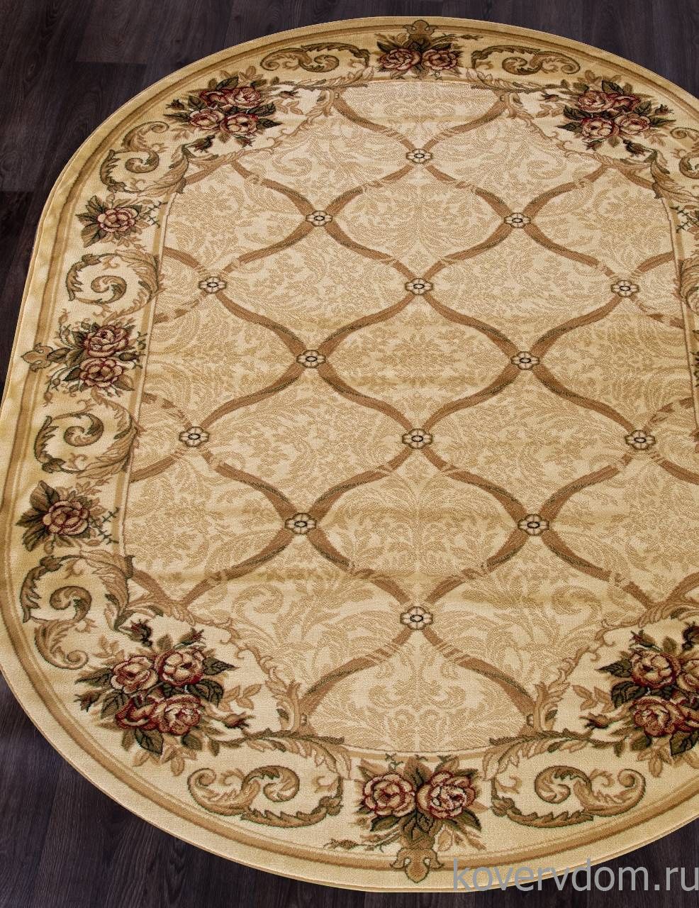 Ковер OLYMPOS D468 CREAM Овал Ковер OLYMPOS D468 CREAM Овал