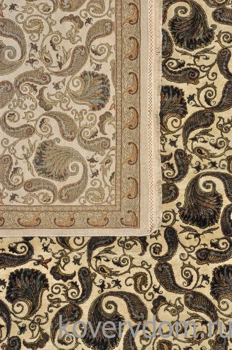 Ковер ручной работы из шелка и шерсти Silk-Wool FR-1A Ivory Ковер ручной работы из шелка и шерсти Silk-Wool FR-1A Ivory