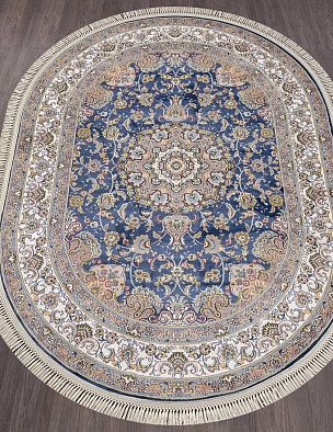 Ковер ARAVIA D158 NAVY Овал