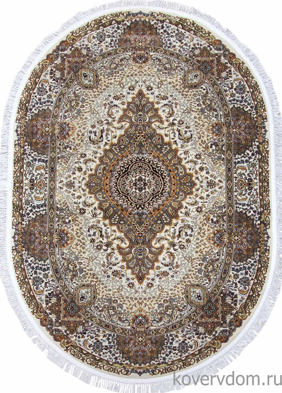 Ковер SHAHREZA D414 CREAM Овал Ковер SHAHREZA D414 CREAM Овал