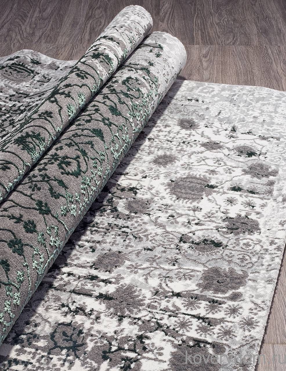 Ковер ГРАНД 33370 954 GREY / GREEN Ковер ГРАНД 33370 954 GREY / GREEN